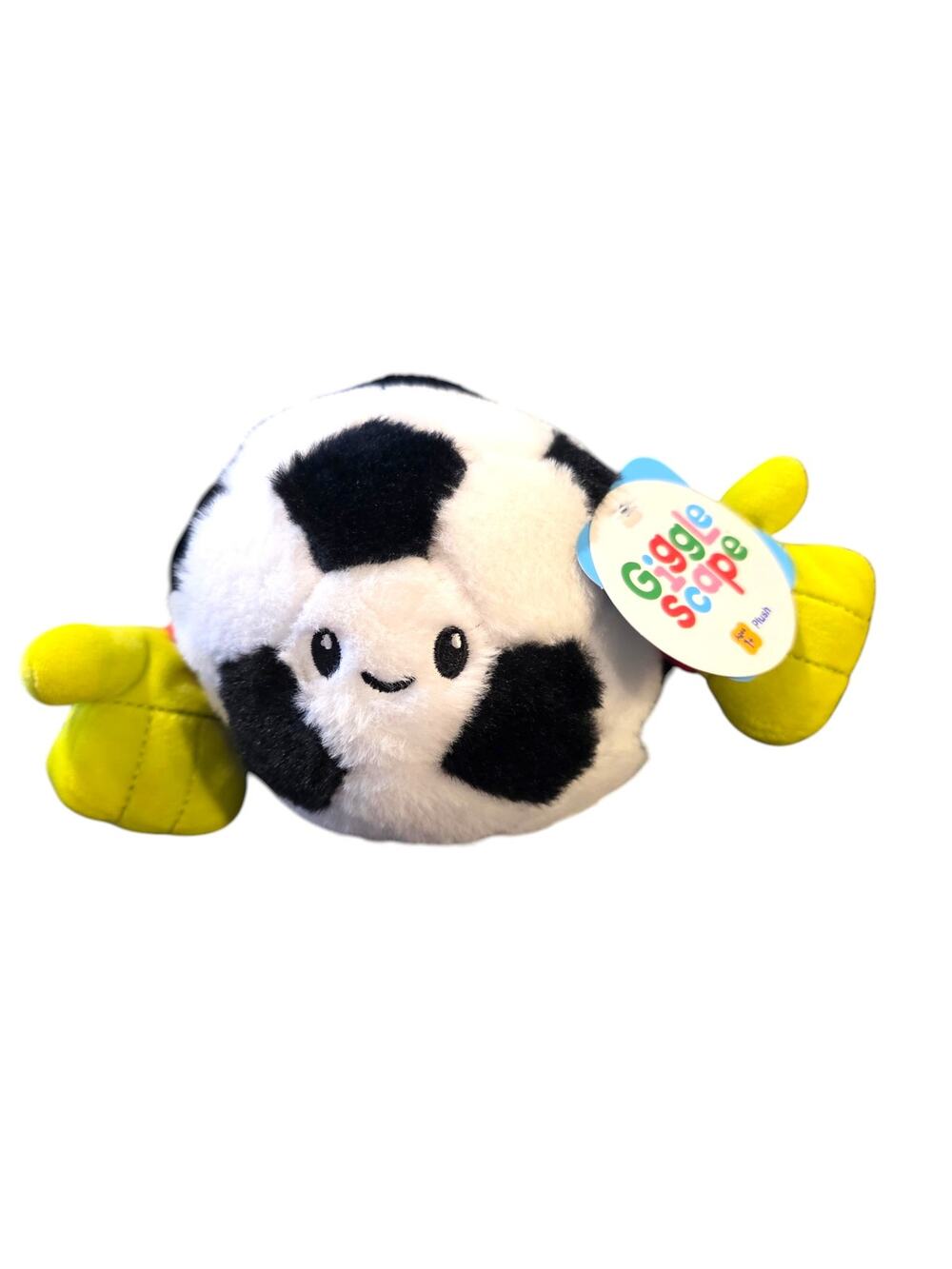 Gigglescape Game Day Soccer Ball Mini Plush  Stuffed Animal Toy  NEW